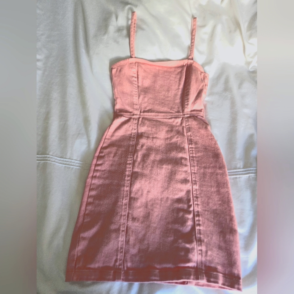 H&M Divided Punk Denim Dress Sz. 0